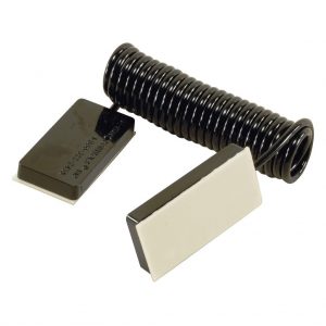 5′ Coiled Cable w/2 Rectangular Plugs