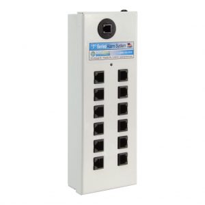 Mini 12 Port Alarm for Remote Modules, White