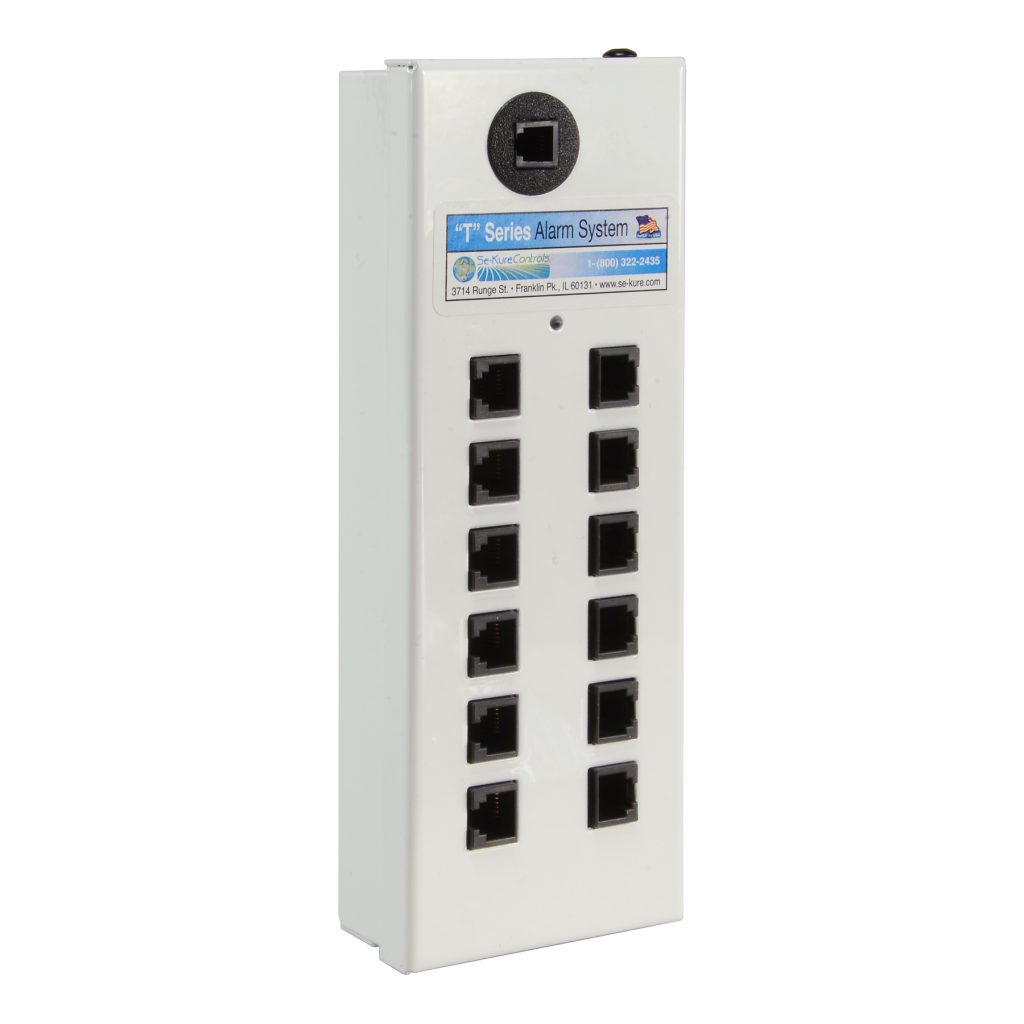 Mini 12 Port Alarm for Remote Modules, White - Se-Kure Controls