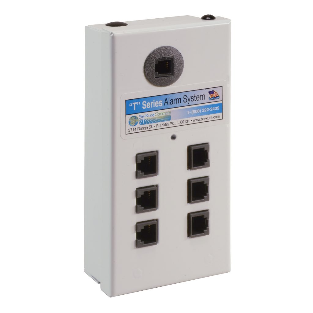Mini 6 Port Alarm for Remote Modules, White - Se-Kure Controls