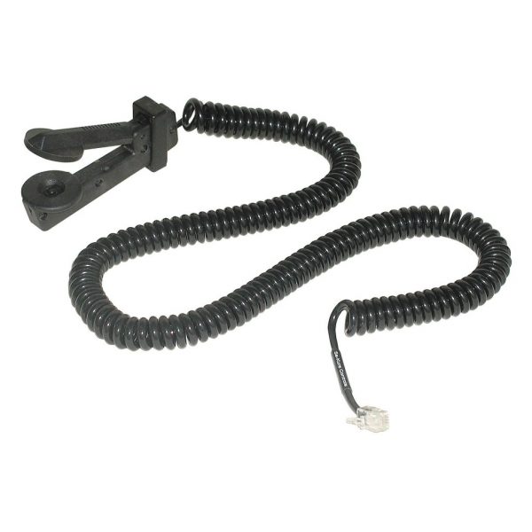 12′ Coiled Klothing Kontrol Sensor Clip