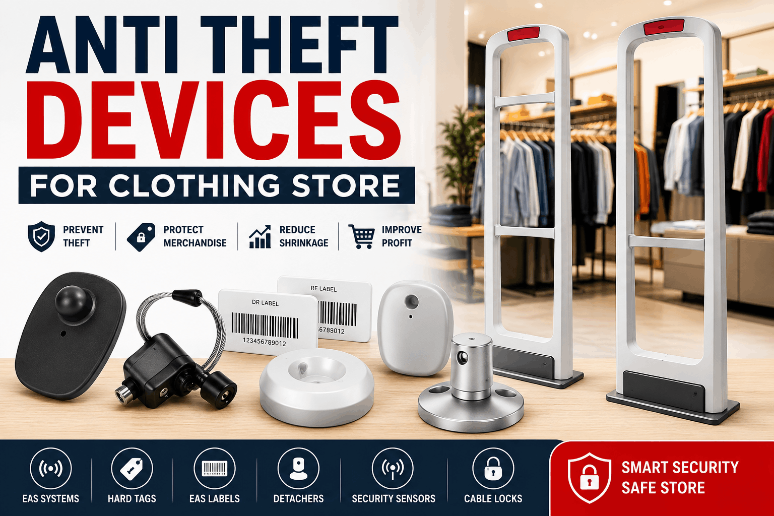 anti theft devices for clothing store