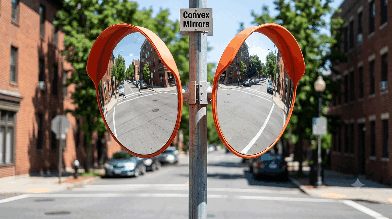 convex mirrors